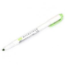 Highlighter / DOLLAR FLORESCENT Text 4.0mm Green (1pck x 12)